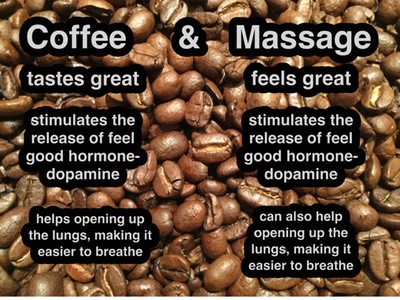 coffee and massage